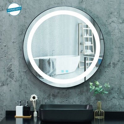 Wholesale toilet full length vanity wall beauty bathroom mirror led light